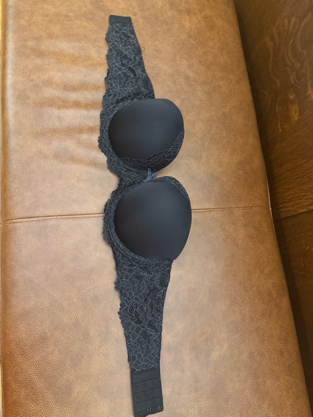 Victoria's Secret Black Lace Push-Up Bra